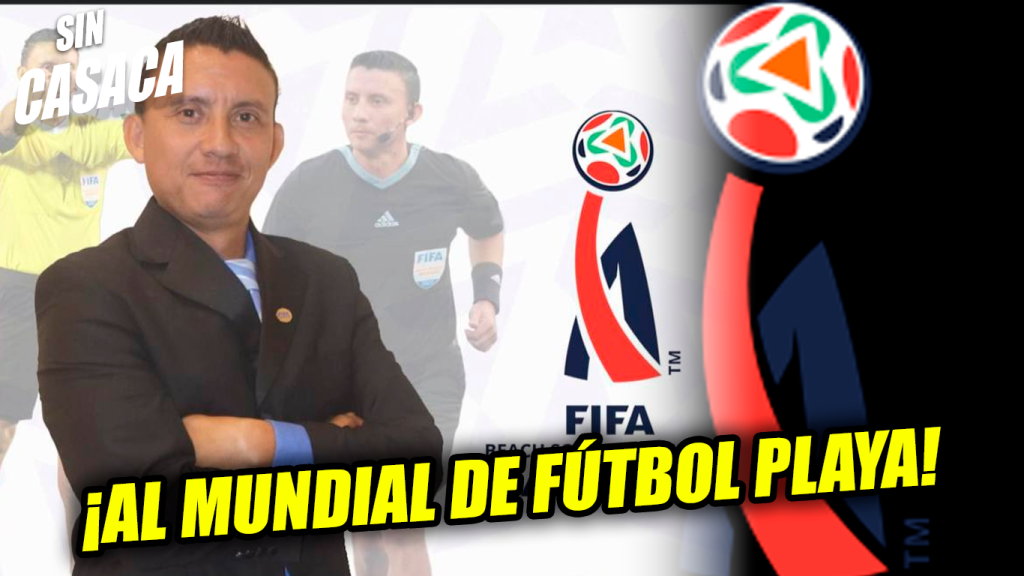 Árbitro salvadoreño estará en la Copa Mundial de Fútbol Playa