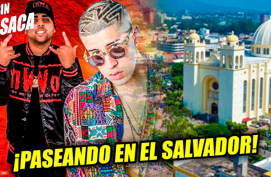 Productor que lanzó a la fama a Bad Bunny se encuentra disfrutando de El Salvador