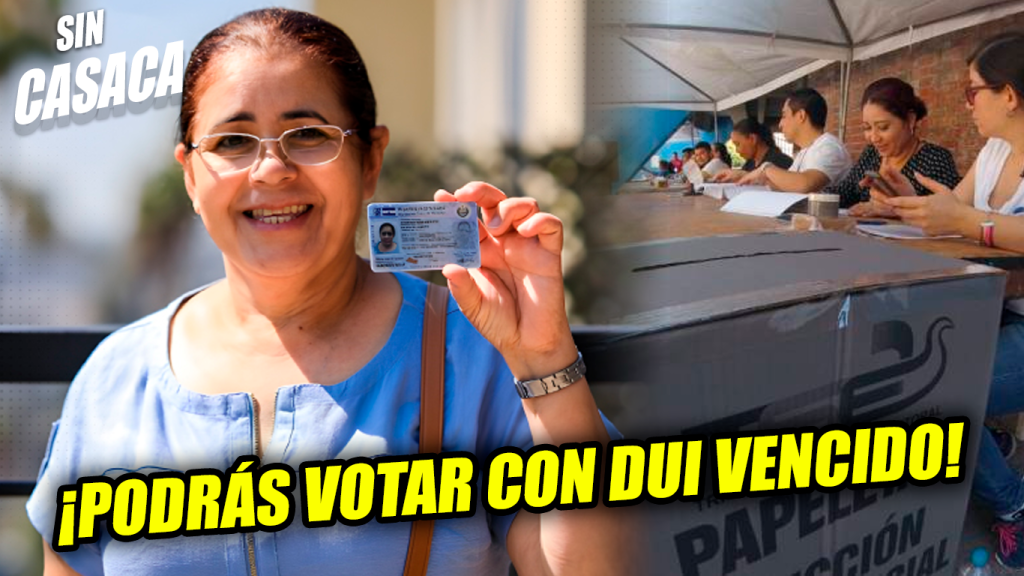 Salvadoreños con el DUI vencido podrán votar para elecciones de 2024