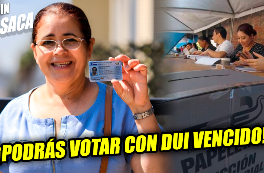 Salvadoreños con el DUI vencido podrán votar para elecciones de 2024