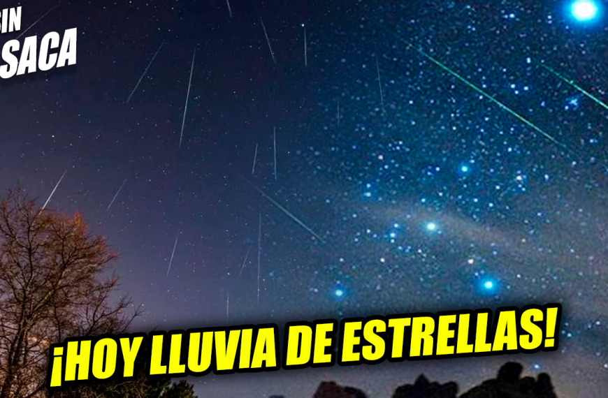 Preparados porque esta noche habrá lluvia de estrellas en El Salvador