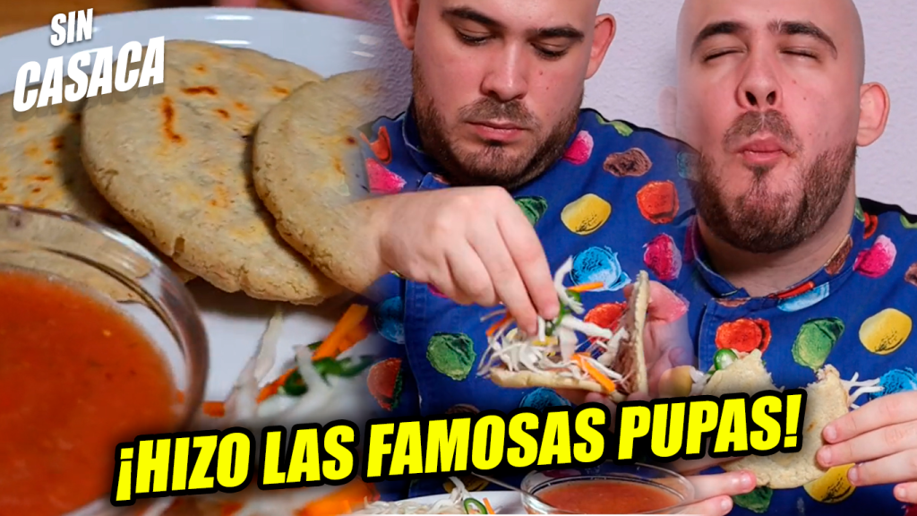 Famoso chef de Tiktok cumple el reto de hacer pupusas y desata…