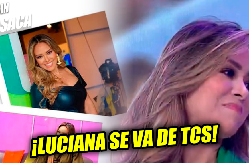 Luciana Sandoval se despide de TCS y causa revuelo en redes sociales