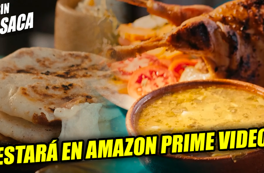 Amazon Prime Video lanzará una serie que mostrará más de 30 platillos típicos de El Salvador